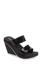 Women's Melissa Summer Wedge Sandal M - Black