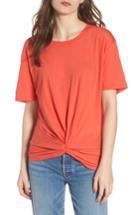 Women's 7 For All Mankind Knotted Front Tee