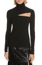 Women's A.l.c. Camden Cutout Turtleneck Sweater - Black