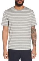 Men's Vince Slim Fit Heathered Stripe T-shirt - Grey