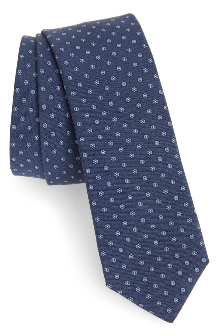 Men's Eleventy Neat Silk Tie