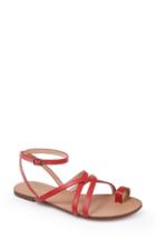 Women's Splendid Sully Strappy Toe Loop Sandal .5 M - Red