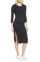 Women's Amour Vert Nia Stripe Midi Dress - Black