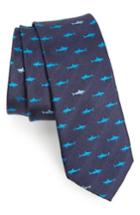 Men's Nordstrom Men's Shop Shark Silk Skinny Tie