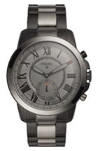 Men's Fossil Q Grant Bracelet Smart Watch, 44mm