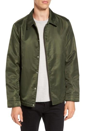 Men's The Very Warm Grant Coach's Jacket - Green