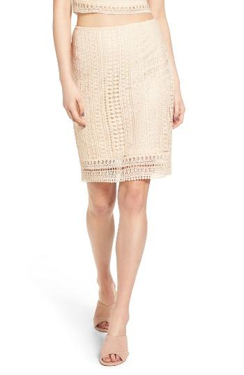 Women's Leith High Waist Lace Body-con Skirt