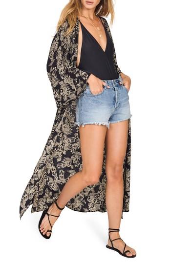 Women's Amuse Society Kiki Kimono /small - Black