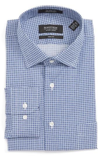 Men's Nordstrom Men's Shop Trim Fit Print Dress Shirt