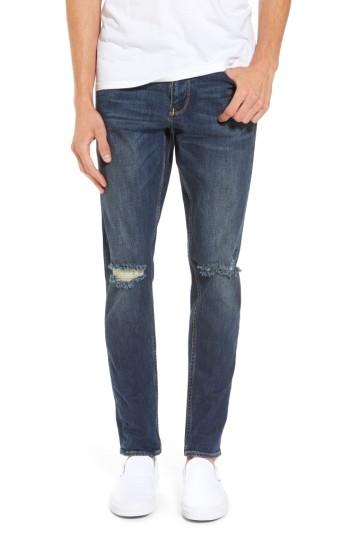Men's Treasure & Bond Slim Fit Destroyed Jeans X 32 - Blue