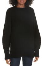 Women's Equipment Wool Cashmere Shaker Knit Sweater, Size - Black