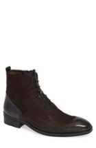 Men's Karl Lagerfeld Paris Lace-up Boot M - Brown