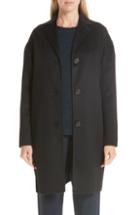 Women's Mansur Gavriel Longline Cashmere Coat Us / 40 It - Black