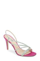 Women's Attico Crystal Embellished Strappy Sandal Us / 36eu - Pink