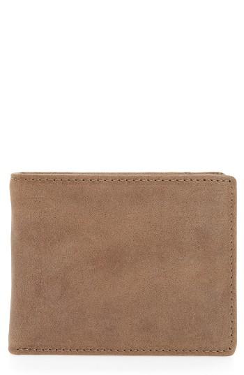 Men's Nordstrom Men's Shop Upton Leather Wallet - Brown