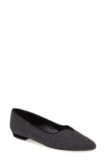 Women's Vaneli 'ganet' Pointy Toe Flat .5 N - Grey