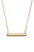 Women's Stella Vale December Crystal Bar Pendant Necklace