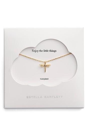Women's Estella Bartlett The Little Things Dragonfly Necklace