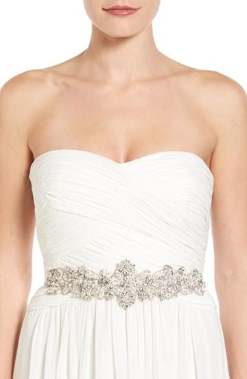 Women's Camilla Christine Crystal & Imitation Pearl Sash