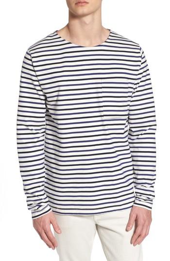 Men's French Connection Slim Fit Franstripe Shirt - Blue