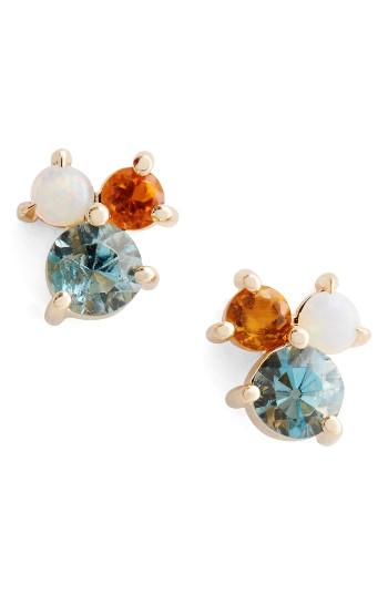 Women's Mociun Aquamarine, Citrine & Opal Earrings (nordstrom Exclusive)