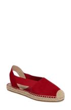 Women's Botkier Henry Slingback Espadrille M - Red