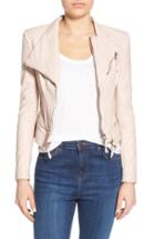 Women's Blanknyc Faux Leather Jacket - Pink