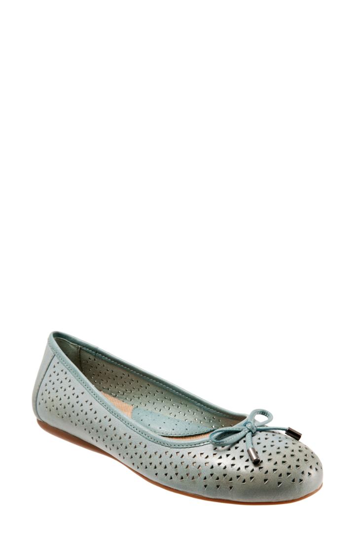 Women's Softwalk Napa Flat .5 N - Blue