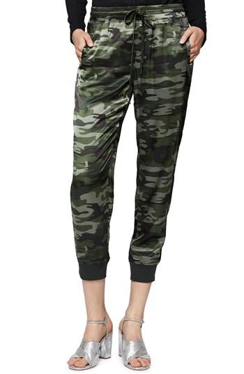 Women's Sanctuary Dreamer Camo Satin Jogger Pants