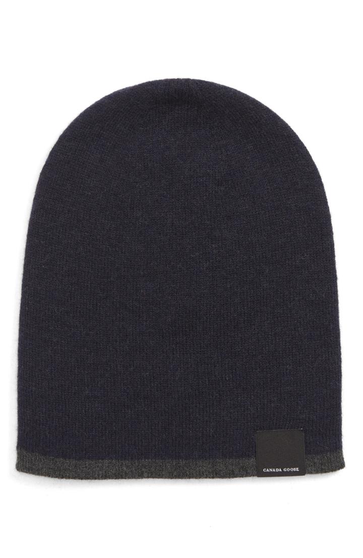 Men's Canada Goose Reversible Merino Beanie -