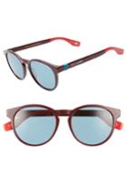 Women's Marc Jacobs 52mm Round Sunglasses - Opal/ Burgundy