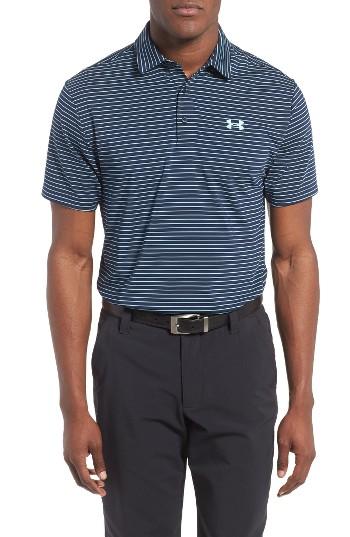 Men's Under Armour 'playoff' Short Sleeve Polo, Size - Purple