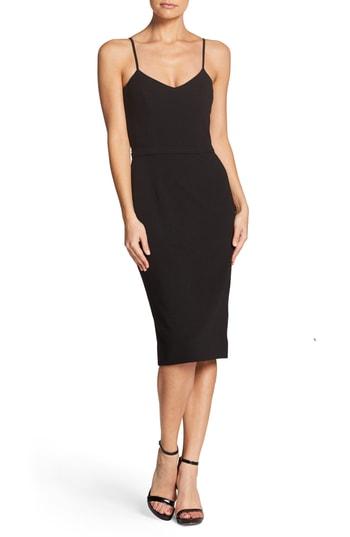 Women's Dress The Population Emma Spaghetti Strap Body-con Dress