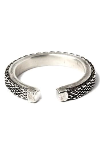 Men's Title Of Work Adjustable Micro Mesh Ring