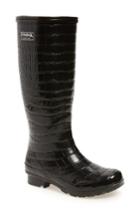 Women's Roma Classic Glossy Rain Boot M - Black