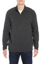 Men's Travis Mathew Basset Quarter Zip Pullover - Black