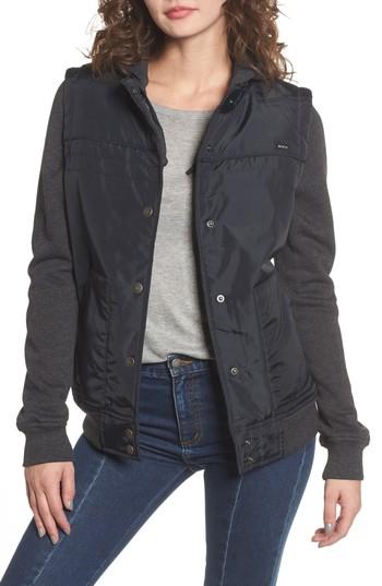 Women's Rvca Former Hoodie Jacket