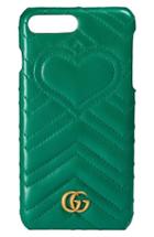 Gucci Gg Marmont 2.0 Iphone 7+ Case - Green