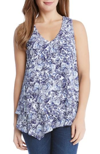 Women's Karen Kane Layered Floral Blouse