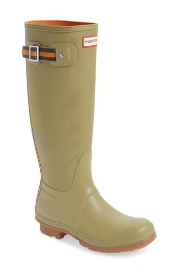 Women's Hunter Original Sissinghurst Rain Boot, Size 8 M - Green