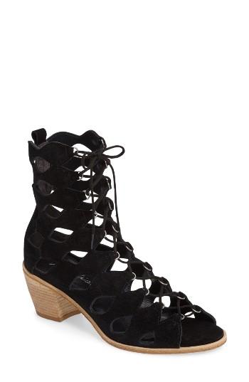 Women's Matisse Jester Lace-up Sandal .5 M - Black