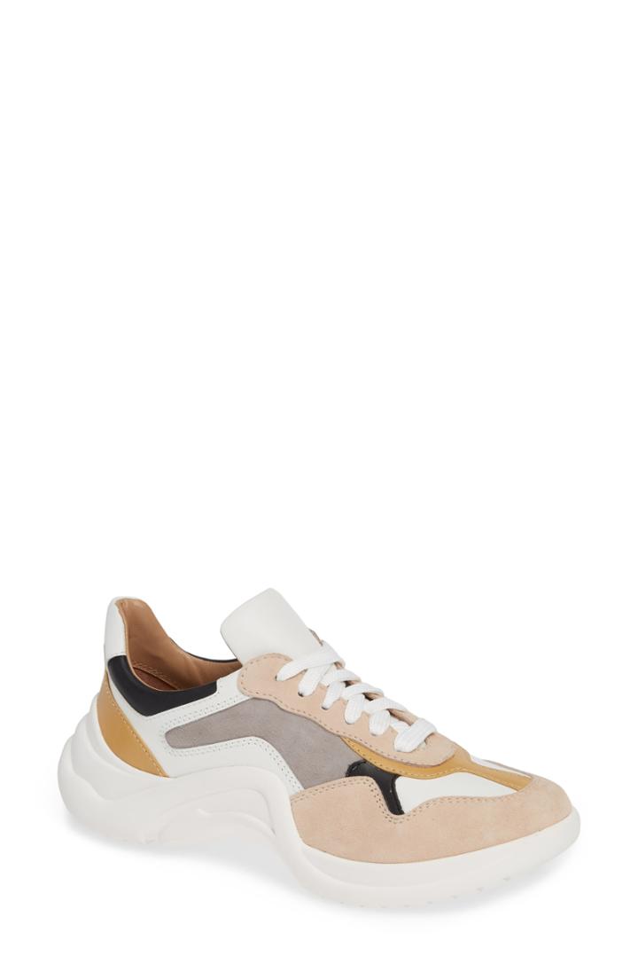 Women's Linea Paolo Ryker Sneaker .5 M - Yellow