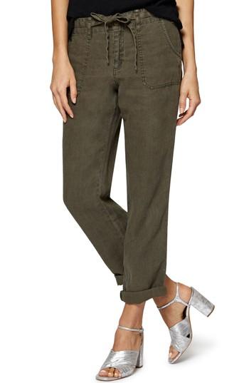 Women's Sanctuary Beachcomber Linen Pants - Green