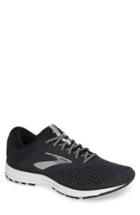 Men's Brooks Revel 2 Running Shoe D - Black