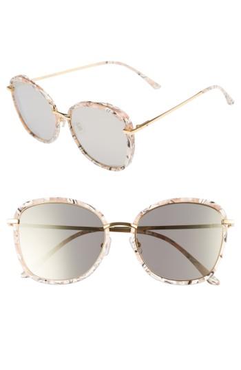 Women's Gentle Monster Switch Back 58mm Rounded Sunglasses -