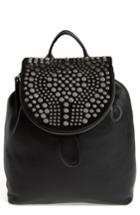 Vince Camuto Bonny Studded Leather Backpack - Black