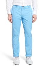 Men's Vineyard Vines Breaker Flat Front Stretch Cotton Pants X 30 - Blue