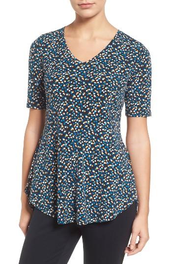 Women's Chaus Mosiac Escape V-neck Top