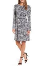 Women's Michael Michael Kors Big Cat A-line Dress, Size - Black