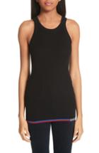 Women's Michael Michael Kors Jacquard Sleeve Top - Red